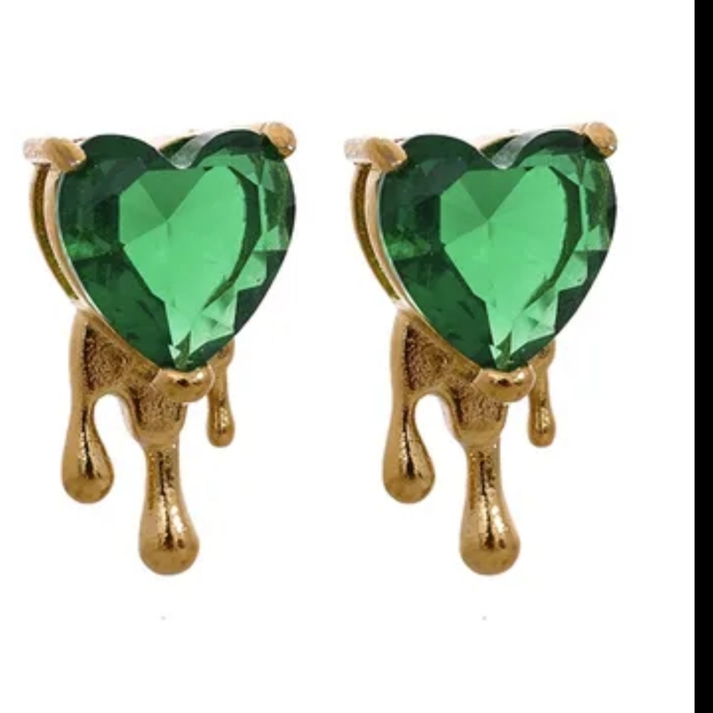 Emerald Green Stainless steel /zicrona The White One See Details Please.